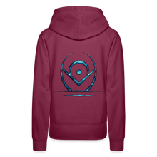 Indlæs billede til gallerivisning Blue Protection 2 Women’s Premium Hoodie - burgundy