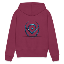 Indlæs billede til gallerivisning Blue Protection 2 Women’s Premium Hoodie - burgundy