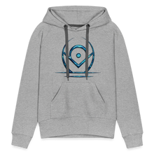 Indlæs billede til gallerivisning Blue Protection 2 Women’s Premium Hoodie - heather grey