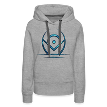 Indlæs billede til gallerivisning Blue Protection 2 Women’s Premium Hoodie - heather grey