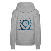 Indlæs billede til gallerivisning Blue Protection 2 Women’s Premium Hoodie - heather grey