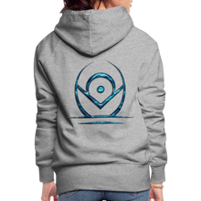 Indlæs billede til gallerivisning Blue Protection 2 Women’s Premium Hoodie - heather grey