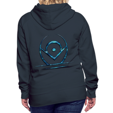 Indlæs billede til gallerivisning Blue Protection 2 Women’s Premium Hoodie - navy