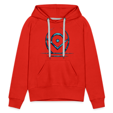 Indlæs billede til gallerivisning Blue Protection 2 Women’s Premium Hoodie - red