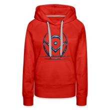 Indlæs billede til gallerivisning Blue Protection 2 Women’s Premium Hoodie - red