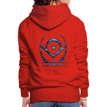 Indlæs billede til gallerivisning Blue Protection 2 Women’s Premium Hoodie - red