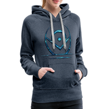 Indlæs billede til gallerivisning Blue Protection 2 Women’s Premium Hoodie - heather denim