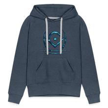 Indlæs billede til gallerivisning Blue Protection 2 Women’s Premium Hoodie - heather denim
