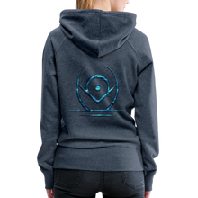 Indlæs billede til gallerivisning Blue Protection 2 Women’s Premium Hoodie - heather denim