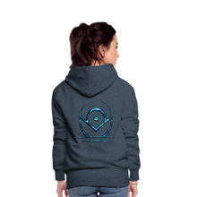 Indlæs billede til gallerivisning Blue Protection 2 Women’s Premium Hoodie - heather denim