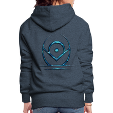 Indlæs billede til gallerivisning Blue Protection 2 Women’s Premium Hoodie - heather denim