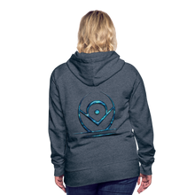 Indlæs billede til gallerivisning Blue Protection 2 Women’s Premium Hoodie - heather denim