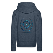 Indlæs billede til gallerivisning Blue Protection 2 Women’s Premium Hoodie - heather denim