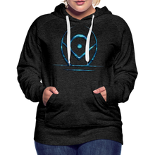 Indlæs billede til gallerivisning Blue Protection 2 Women’s Premium Hoodie - charcoal grey