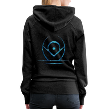 Indlæs billede til gallerivisning Blue Protection 2 Women’s Premium Hoodie - charcoal grey