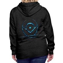 Indlæs billede til gallerivisning Blue Protection 2 Women’s Premium Hoodie - charcoal grey