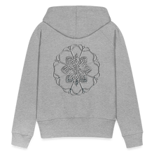 Indlæs billede til gallerivisning Silver Flor 1 Women’s Premium Hoodie - heather grey