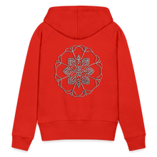 Indlæs billede til gallerivisning Silver Flor 1 Women’s Premium Hoodie - red