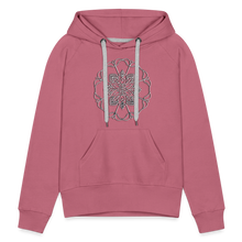 Indlæs billede til gallerivisning Silver Flor 1 Women’s Premium Hoodie - mauve