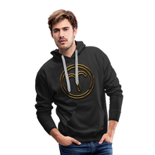 Load image into Gallery viewer, Aries 3D Gold Medallion Men’s Premium Hoodie - black