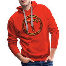 Load image into Gallery viewer, Aries 3D Gold Medallion Men’s Premium Hoodie - red