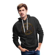Load image into Gallery viewer, Gemini 3D Gold Men’s Premium Hoodie - black
