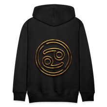 Load image into Gallery viewer, Cancer 3D Gold Men’s Premium Hoodie - black