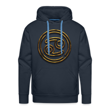 Load image into Gallery viewer, Cancer 3D Gold Men’s Premium Hoodie - navy