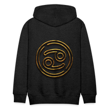 Load image into Gallery viewer, Cancer 3D Gold Men’s Premium Hoodie - charcoal grey