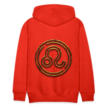 Load image into Gallery viewer, Leo 3D Gold Men’s Premium Hoodie - red