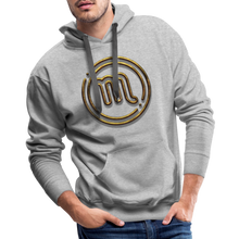 Load image into Gallery viewer, Scorpio 3D Men’s Premium Hoodie - heather grey