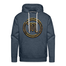Load image into Gallery viewer, Scorpio 3D Men’s Premium Hoodie - heather denim