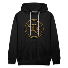 Load image into Gallery viewer, Virgo Gold 3D Men’s Premium Hoodie - black