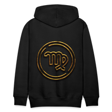 Load image into Gallery viewer, Virgo Gold 3D Men’s Premium Hoodie - black
