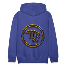 Load image into Gallery viewer, Virgo Gold 3D Men’s Premium Hoodie - royal blue