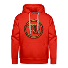 Load image into Gallery viewer, Virgo Gold 3D Men’s Premium Hoodie - red