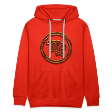 Load image into Gallery viewer, Virgo Gold 3D Men’s Premium Hoodie - red