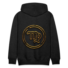 Load image into Gallery viewer, Virgo Gold 3D Men’s Premium Hoodie - charcoal grey