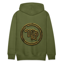 Load image into Gallery viewer, Virgo Gold 3D Men’s Premium Hoodie - olive green