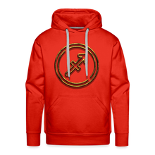 Load image into Gallery viewer, Sgaittarius 3D Gold Men’s Premium Hoodie - red