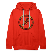 Load image into Gallery viewer, Sgaittarius 3D Gold Men’s Premium Hoodie - red