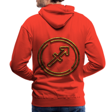 Load image into Gallery viewer, Sgaittarius 3D Gold Men’s Premium Hoodie - red