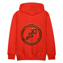 Load image into Gallery viewer, Sgaittarius 3D Gold Men’s Premium Hoodie - red