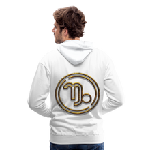 Load image into Gallery viewer, Capricorn 3D Men’s Premium Hoodie - white