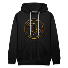 Load image into Gallery viewer, Capricorn 3D Men’s Premium Hoodie - black