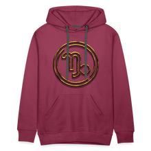 Load image into Gallery viewer, Capricorn 3D Men’s Premium Hoodie - burgundy