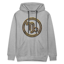 Load image into Gallery viewer, Capricorn 3D Men’s Premium Hoodie - heather grey