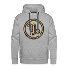 Load image into Gallery viewer, Capricorn 3D Men’s Premium Hoodie - heather grey