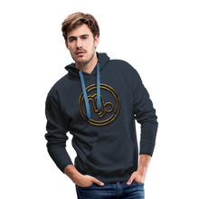 Load image into Gallery viewer, Capricorn 3D Men’s Premium Hoodie - navy