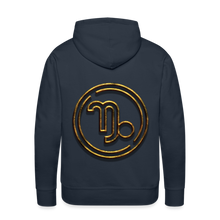 Load image into Gallery viewer, Capricorn 3D Men’s Premium Hoodie - navy